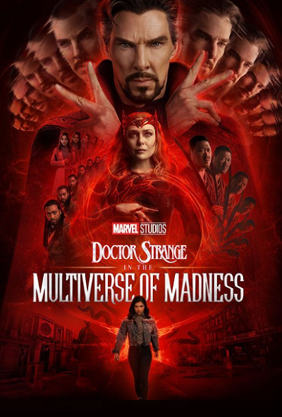 Doctor Strange in the multiverse of madness 2022 movie poster from instagram